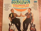 THE VENTURES COLORFUL VENTURES NM ORIG '61 DOLTON LP GARAGE SURF GUITAR