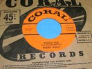 BUDDY HOLLY Peggy Sue/Everyday 45 Rockabilly Original Coral Nice One