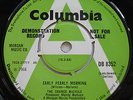 RARE COLUMBIA DEMO Orange Bicycle Early Pearly Morning / Go With Goldie UK PSYCH