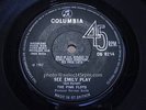 PINK FLOYD = See Emily Play = NEAR MINT = COLUMBIA 8214 SOLID CENTRE = Psych Pop