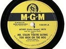 MGM 10829 78rpm MR. STALIN YOU'RE EATING TOO HIGH ON THE HOG 1950 E