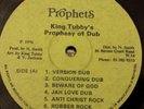 Prophets King Tubby's Prophesy Of Dub Rare Killer LP Listen 