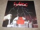 1985 HAVOC THE GRIP AUBURN AU-003 OHIO ROCK METAL PRIVATE PRESS LP RECORD