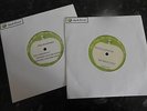 THE BEATLES - paul mcCartney - george harrison APPLE REPLICA DEMO RECORDS 7 INCH