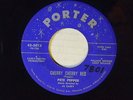 Pete Pepper 45 CHERRY CHERRY RED / YOU'RE MY GIRL  VG+ to VG++ pop dance rock