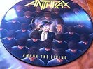 ANTHRAX:AMONG THE LIVING,1986,LP PICTURE DISC,ISLAND,EX