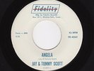 '63 Texas TEEN R&R JAY & TOMMY SCOTT Angela/Did You FIDELITY 4060 M- HEAR BOTH