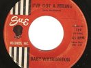 Northern Soul R&B 45 BABY WASHINGTON 