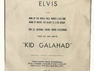 Elvis promo for Kid Galahad SP-45-118 & DJ promo sleeve