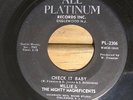 Willie & The Mighty Magnificents Check It Baby ALL Platinum PL2306 Soul 45