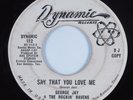 Northern Soul 45 GEORGE JAY & ROCKIN RAVENS Say That You Love Me DYNAMIC HEAR