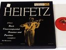 BACH: UNACCOMPANIED SONATAS & PARTITAS SOLO VIOLIN/HEIFETZ/ORIGINAL RCA BOX/NM