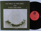 WORLD OF PERCUSSION & TUNED PERCUSSION Album 2 DE WOLFE 3341 LP library UK