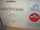 OISTRAKH,FOURNIER,Galliera/BRAHMS DOUBLE Con/'60s ANGEL Red Label Stereo LP/NM