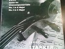 JANOS STARKER **Bach Cello Suites 1 & 3 **Columbia 33cx 1656** ED1 B/G** EX+/EX