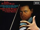 SXL 6287 WB GV UK - FALLA - EL AMOR BRUJO - GRANADOS / RAVEL - DE BURGOS