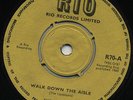WALK DOWN THE AISLE / SO BAD   The UPSETTERS ( Upbeat Ska 1965 ) VG+/EX- ?