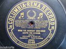78 rpm COLLINS & HARLAN casey jones down on the robert e lee / midnight choo cho