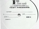 TALKING HEADS Remain In Light promo Test Pressing LP