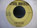 BRAND X COME ON HOME NICE INDIANA FUZZ GARAGE 45 ON STEEL BREEZE 3786 LISTEN