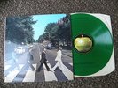 THE BEATLES ABBEY ROAD UK 1978  EXPORT GREEN VINYL - SCARCE - EX+