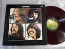 BEATLES let it be JAPAN LP RED WAX Without Box AP-9009 kR4