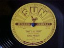 Sun 78 #209 Elvis/That's All Right/Edge chip 12 grooves/Alan Freed Lot/VG++