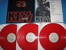 KISS 3LP BOX Face Lift Red Colored Vinyl 3547MIX Bruxelles Belgium