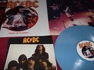 AC/DC - PARIS IN FLAMES - RARE LIVE PARIS AFT. SHOW 1979 BLUE WAX+ OBI+PROGRAMME