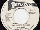 JIM BROWN  NOWADAYS CRISIS  JA ORIG  STUDIO ONE  SOUGHT AFTER SLENG TENG CUT