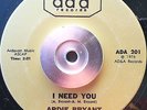 ARDIE BRYANT - I Need You - 45  NORTHERN SOUL/MODERN 1976 HEAR