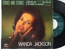 Wanda Jackson - Sticks And Stones  Frensch Capitol EP  1959  1960