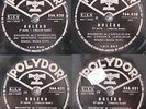 2 X 78 RPM RAVEL conducts BOLERO /1ST FRENCH PRESSING POLYDOR BLACK/SILVER LABEL