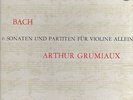 3lp box 835198/200ay bach sonatas grumiaux box/lp’s ex+