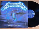 METALLICA - Ride The Lightning - 1989 Original SOUTH KOREA Vinyl - RARE THRASH