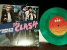 THE CLASH COMPLETE CONTROL  SPAIN EDITION ON GREEN SPLATTER VINYL