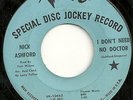NORTHERN SOUL 45 by NICK ASHFORD HEAR IT