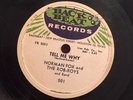 NORMAN FOX & THE ROB-ROYS Audrey/Tell Me Why 1957 BACK BEAT 78 SUPER RARE VG