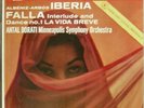 MERCURY LIVING PRESENCE SR 90007 CB FR1/3 - ALBENIZ; FALLA; DORATI MINNEAPOLIS