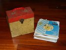 METAL CARRY CASE & 63 45s USA TEEN POPCORN DOO-WOP ROCK & ROLL ROCKABILLY