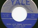 ADRIENNE ALLEN & FIVE DISCS ... When Love Comes Knocking -- 45 4PM -- '60