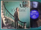 ILENE WOODS It's Late LP Jubilee Blue label DISNEY Cinderella MONO JAZZ VOCAL NM