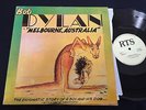 BOB DYLAN in Melbourne Australia 1966   RARE LP on RTS LABEL William Stout cover