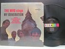 The WHO sings MY GENERATION Decca 4664 Mono Vinyl Lp