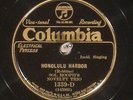 78 RPM  Sol Hoopii's Novelty Trio, Columbia 1339, E+  Hawaiian - steel guitar