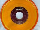 RARE AND UNIQUE BEATLES GOLD VINVL CAPITOL JUKEBOX 45 PROCESS TEST PRESSING