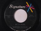 BARBARA MCNAIR: He's A King / Murray What's Your Hurry 45 rare Soul
