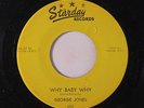 GEORGE JONES: Why Baby Why / Seasons Of My Heart 45 Country