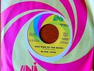ELTON JOHN Border Song + Bad Side of the Moon   MINT DJ Star PROMO Uni 45 RPM