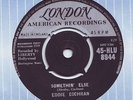 EDDIE COCHRAN Somethin' else London 45 50s Rock N Roll